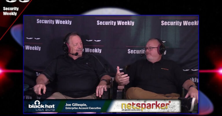 Joe Gillespie is Interviewed About Netsparker for Enterprise Security Weekly #148