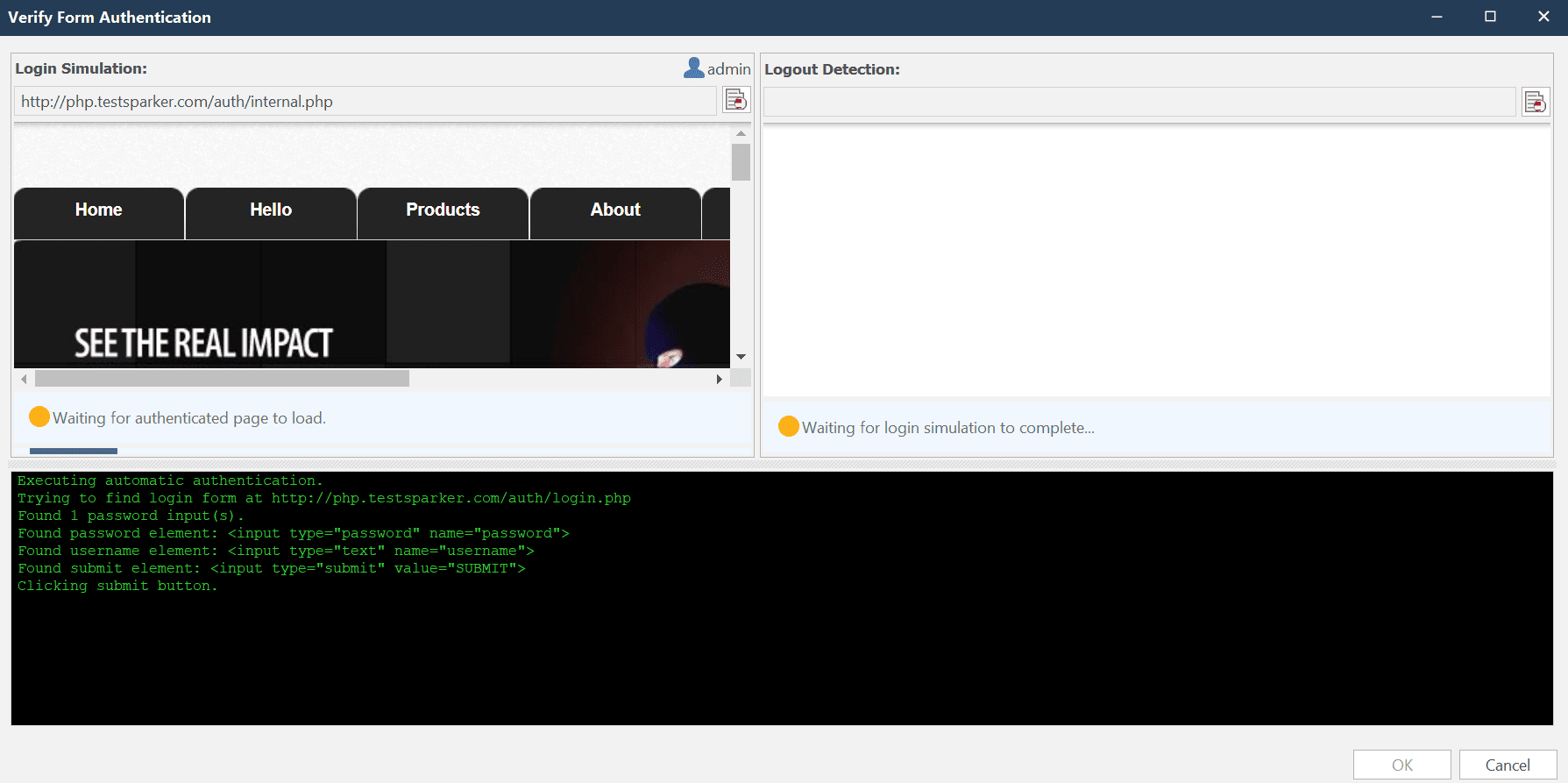 Logout Detection Invicti