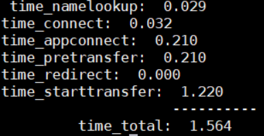 This was the response time for the request when the Summary Level parameter was set to 1000.