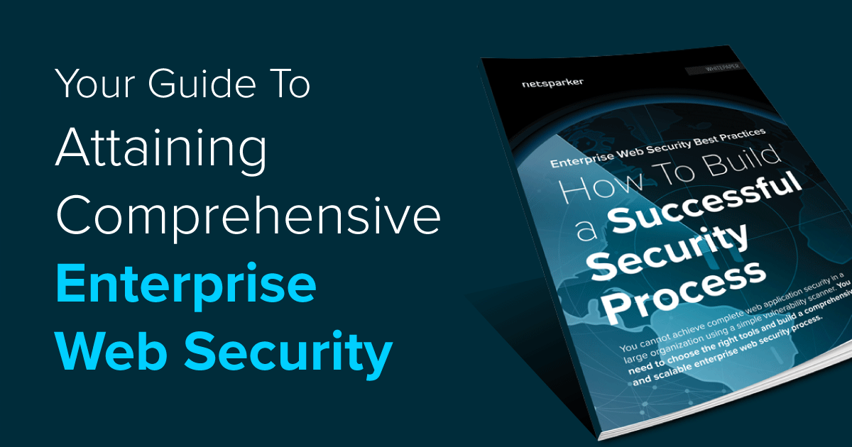 Announcing the Enterprise Web Security Best Practices Whitepaper